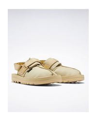 reebok leather sandals