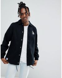 black dodger windbreaker