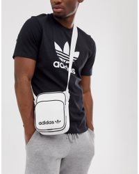 Bolso de mano en blanco adidas Originals de hombre de color Blanco | Lyst