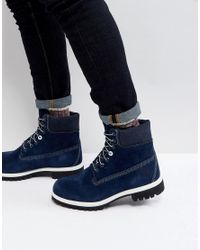 suede blue timberlands