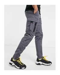 Pantalones cargo grises Tommy Hilfiger de hombre de color Gris | Lyst