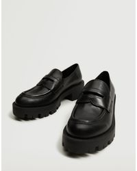 ≫ LAUREN ≪ Zapatos planos de punta fina destalonados, de rafia