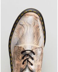 Dr. Martens Leather 1461 William Blake Print 3 Eye Shoes in Gray - Lyst