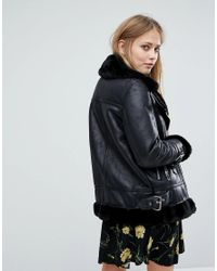 warehouse aviator jacket grey