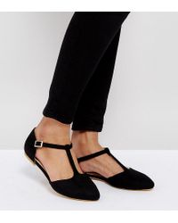 wide fit flat shoes