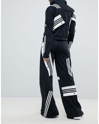 deconstructed adidas track pants