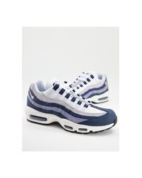 Air max 95 ess - sneakers grigie e blu navy da Uomo di Nike in Grigio | Lyst