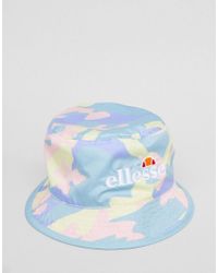 ellesse camo bucket hat