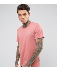 The North Face Cotton Simple Dome T Shirt In Dusty Pink Exclusive To Asos For Men Lyst The North Face Cotton Simple Dome T Shirt In Dusty Pink Exclusive To Asos For Men Lyst