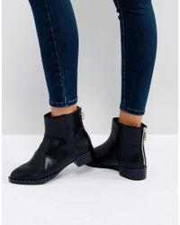 Chunky boots pull and bear Clearance