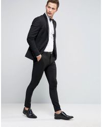 super skinny tuxedo pants