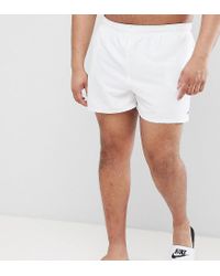 nike white swim shorts