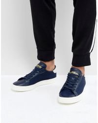 adidas court vantage navy