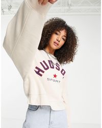 topshop split hem sweatshirt