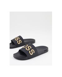 hugo boss sandalias