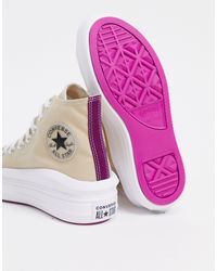 Chaussures Converse chuck taylor all star platform layer toile femme argent  femme | Fanny chaussures