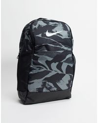 nike camo backpack mens