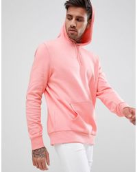 mens coral sweatshirt
