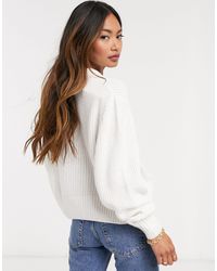 monki white jumper