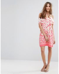flamingo dress oasis