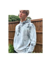 Nike Club Tie-dye Hoodie-multi in Blue 