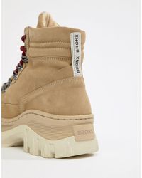 bronx chunky hiker boots
