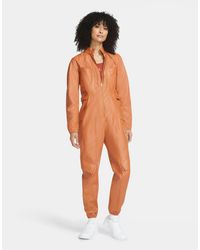Brown nike jumpsuit Clearance
