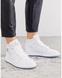 Nike Rubber Air Jordan 1 Mid Womens 