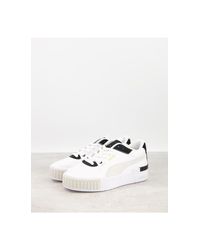 PUMA Rubber Cali - Sport - Sneakers Met Dikke Zool in het Wit - Lyst