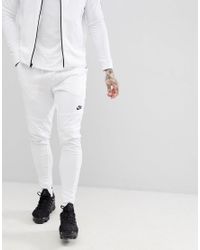 mens nike white joggers