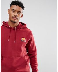 ellesse burgundy hoodie