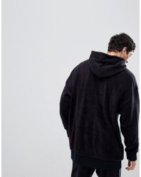 mens adidas velour hoodie