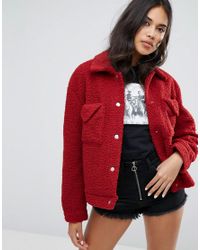 fleece trucker jacket