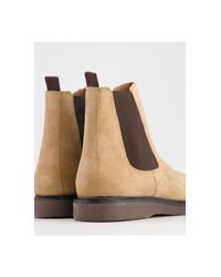 Botines chelsea H by Hudson de hombre de color Neutro | Lyst