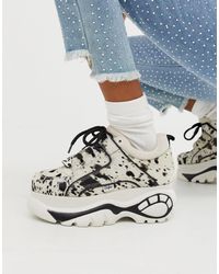 Klassieke sneakers in de kleur blauw voor dames | KLEDING.nl