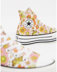 converse fleur