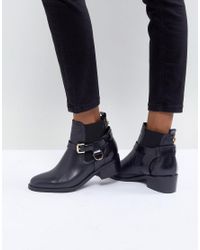 carvela buckle boots