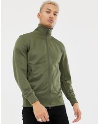 olive green track jacket