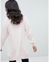 lipsy pink cardigan