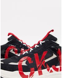 Calvin Klein Leather Mizar Sneakers for Men | Lyst Australia