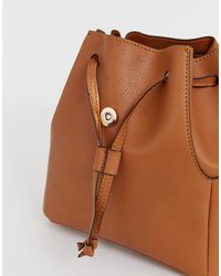 asos design mini soft minimal backpack