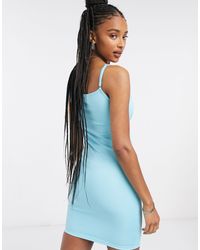 Bershka Mini Dress With Ruched Front in ...
