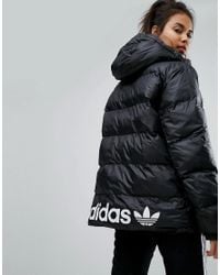 Adidas Originals Originals Padded chaqueta con capucha de gran tamaño Adidas Originals Originals Padded chaqueta con capucha de gran tamaño
