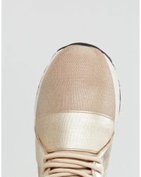 carvela lamar trainers gold