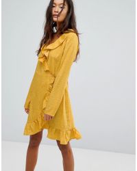 vila polka dot dress