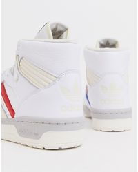 adidas Originals Leather Rivalry Hi Top 
