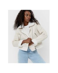 stradivarius fur jacket