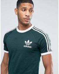 adidas Cotton California T-shirt In Green Bq7559 for - Lyst