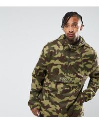 puma windbreaker camo