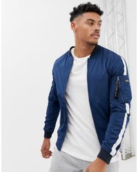 pull and bear mens bomber jacket